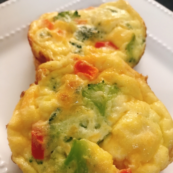 Crustless Cottage Cheese Mini Quiches