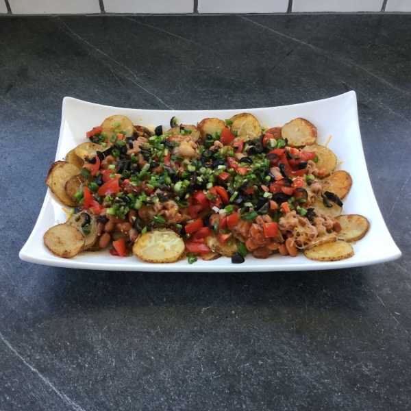 Quick Potato Nachos