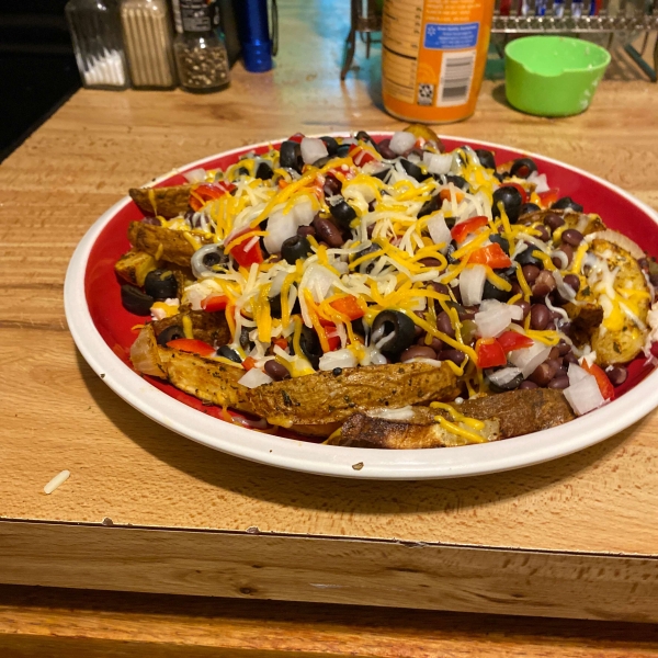 Quick Potato Nachos