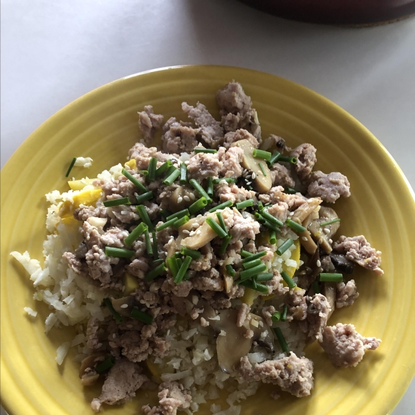 Easy Keto Korean Beef with Cauli Rice