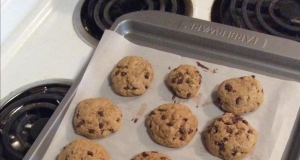 Coconut Oil Milk Chocolate Chip Oat Cookies