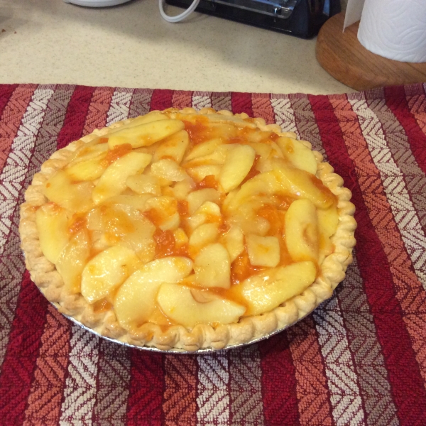 Old Fashioned Apple Cream Pie