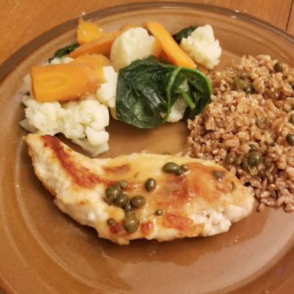 Chicken with Lemon-Caper Sauce