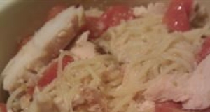 Chicken and Tomato Angel Hair