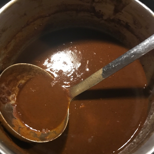 Enchilada Sauce with Chocolate