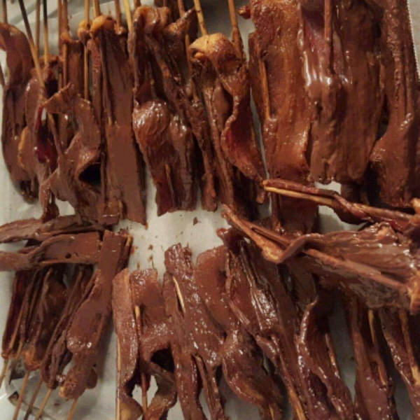 Chocolate-Covered Bacon Strips