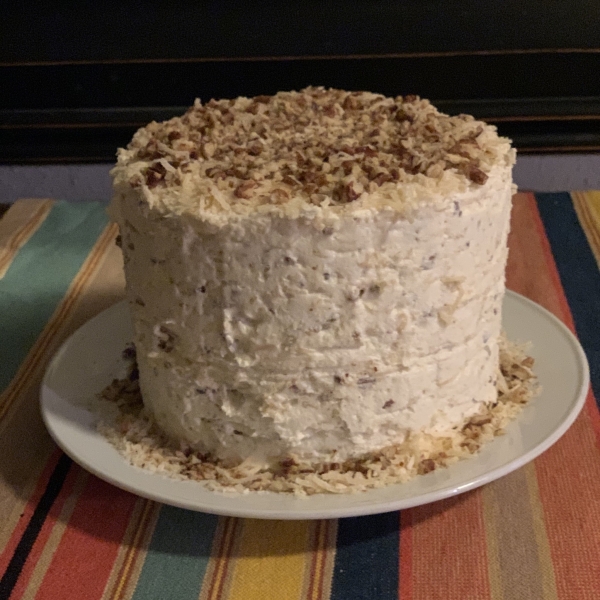 Buttercream-Coconut Cake Icing