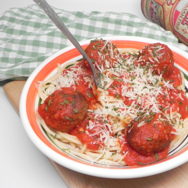 Instant Pot® Spaghetti and Meatballs