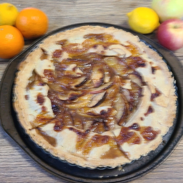 Rustic Autumn Fruit Tart