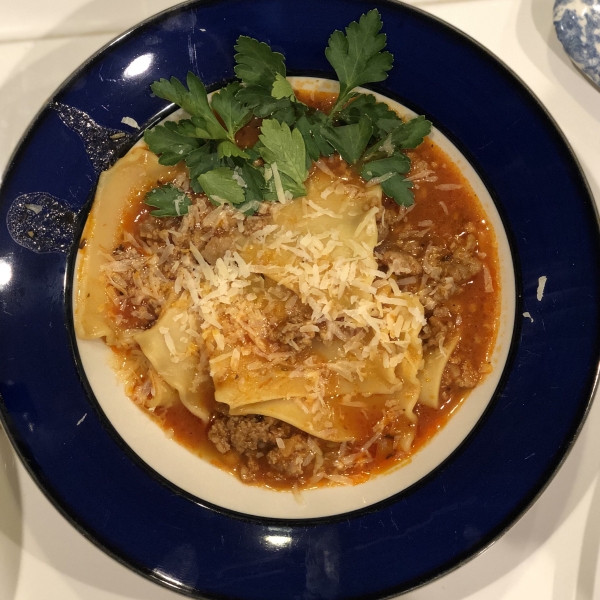 Instant Pot Lasagna Soup