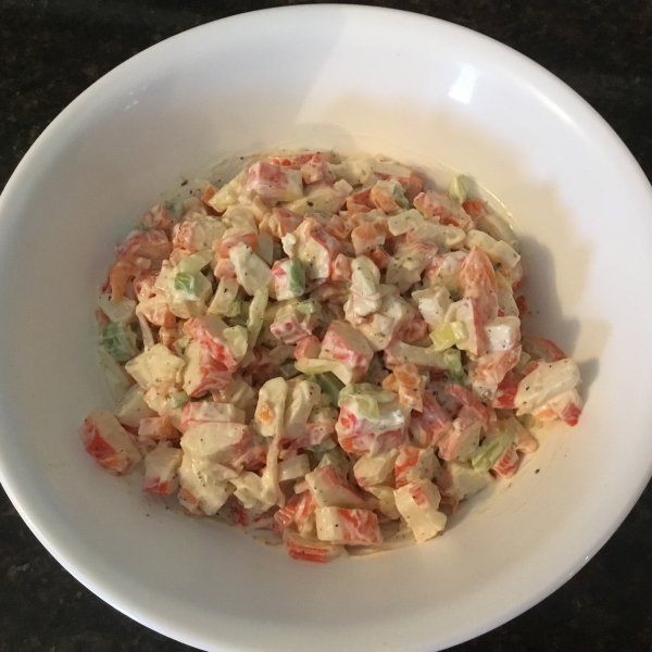 Imitation Crabmeat Salad