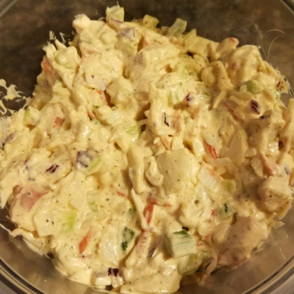 Imitation Crabmeat Salad