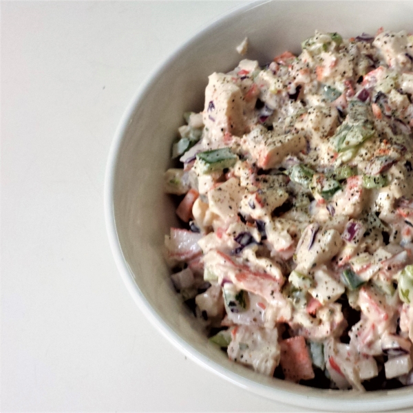 Imitation Crabmeat Salad