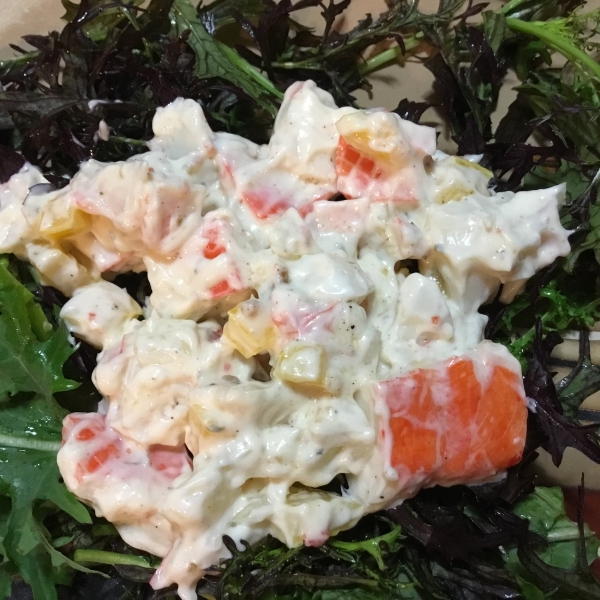 Imitation Crabmeat Salad