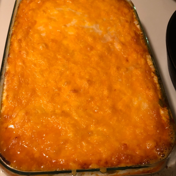 Hot Baked Taco Dip