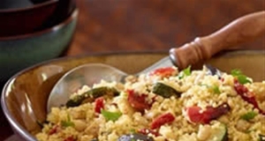 Couscous with Roasted Tuscan Inspired Vegetables