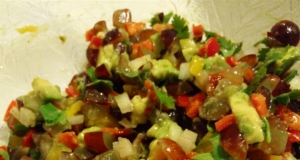 Grape and Avocado Salsa