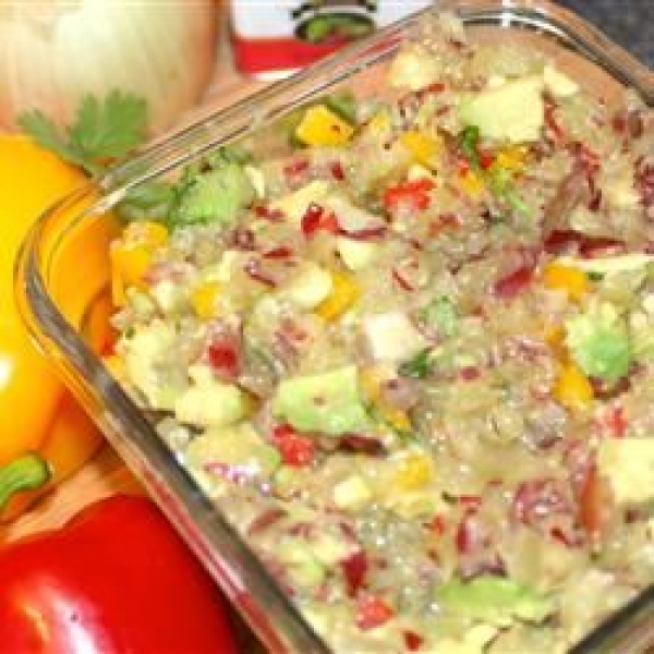 Grape and Avocado Salsa