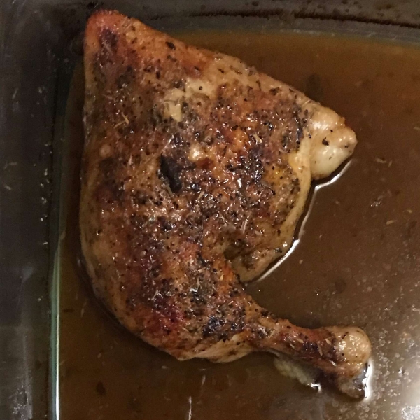 Super Simple Oven-Barbequed Chicken