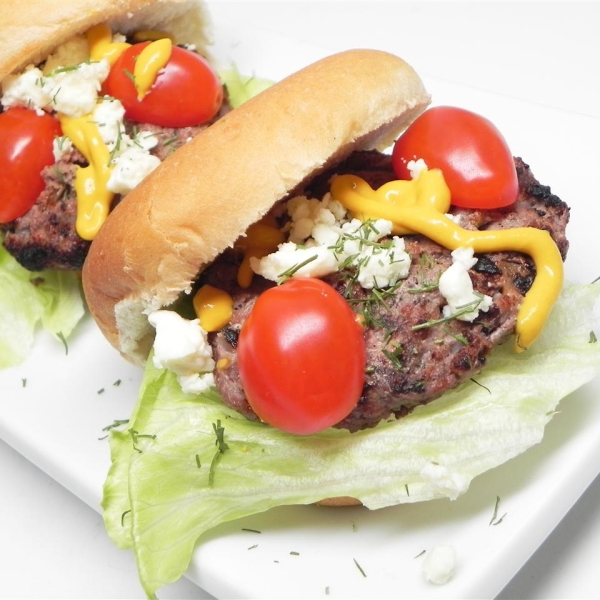 Low Carb Lamb Burgers