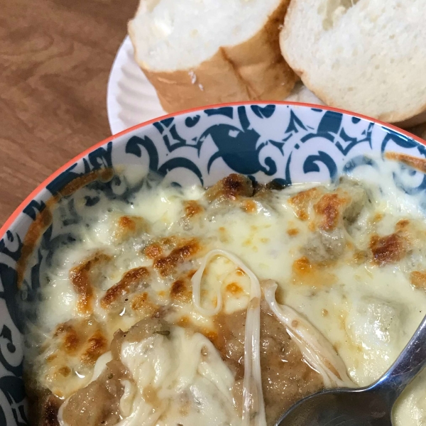 Slow Cooker Onion Soup