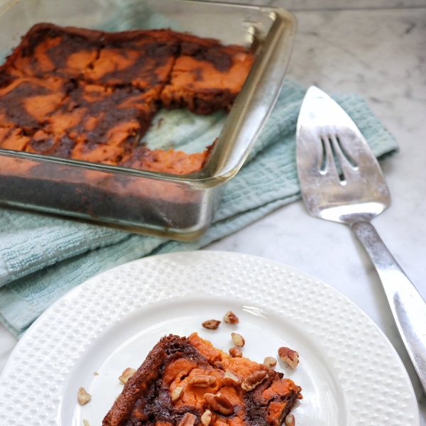 Vegan Pumpkin Brownie