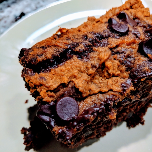 Vegan Pumpkin Brownie