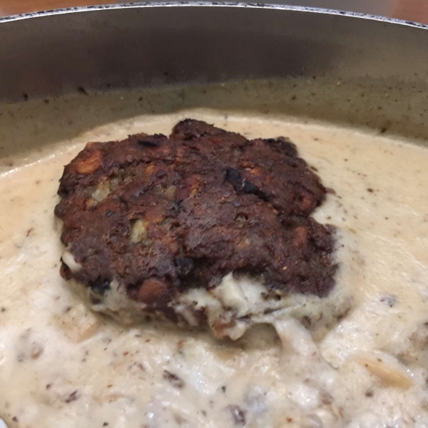 Scrumptious Salisbury Steak in Mushroom Gravy