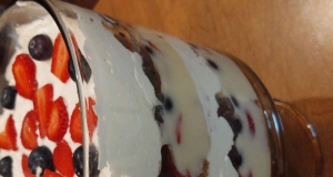 Red, White, and Blue Trifle