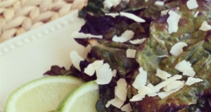 Coconut and Lime Grilled Kale