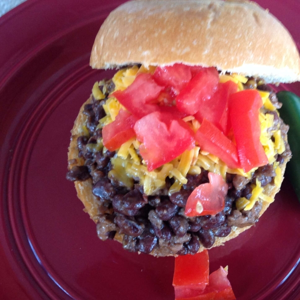 Taco Bean Burgers