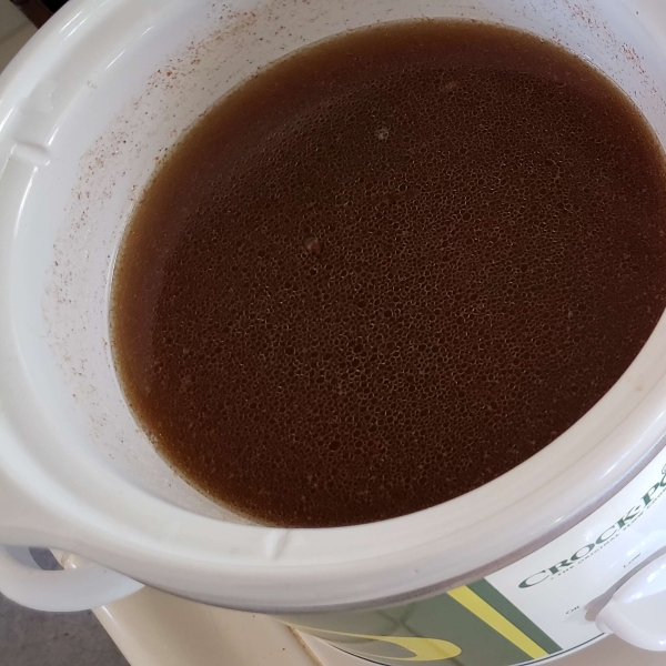 Hot Buttered Rum in a Slow Cooker