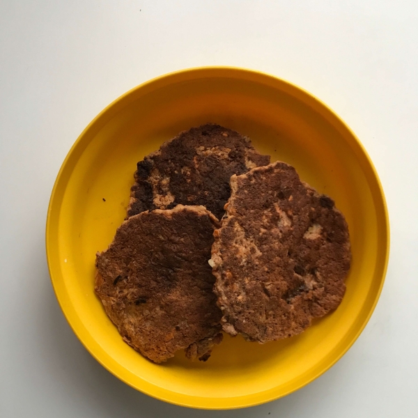 Sweet Potato Banana Pancakes
