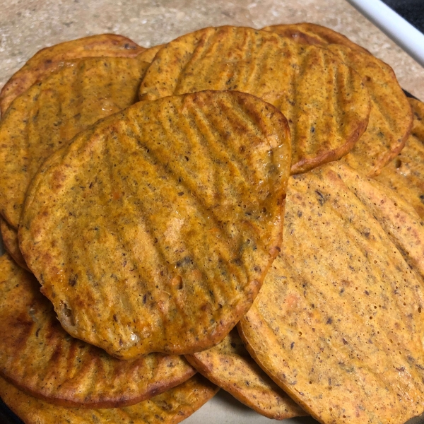 Sweet Potato Banana Pancakes