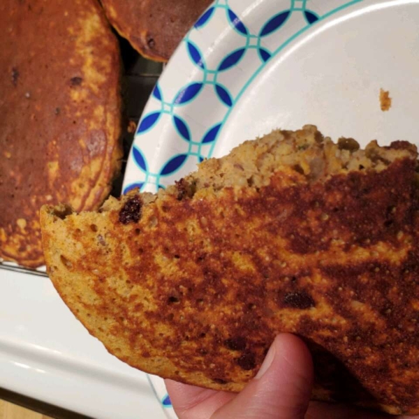 Sweet Potato Banana Pancakes