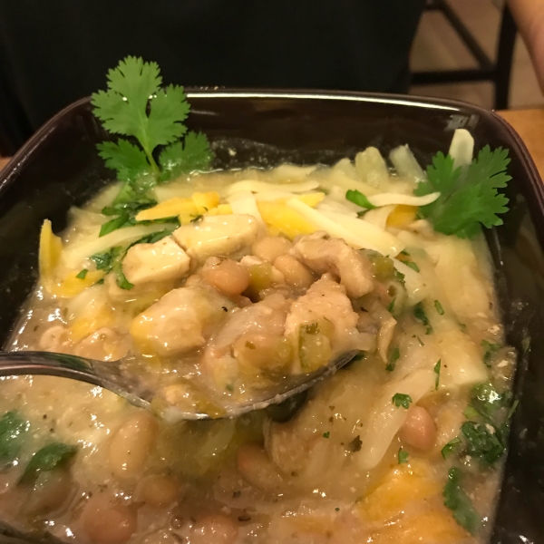 Michelle's Blonde Chicken Chili