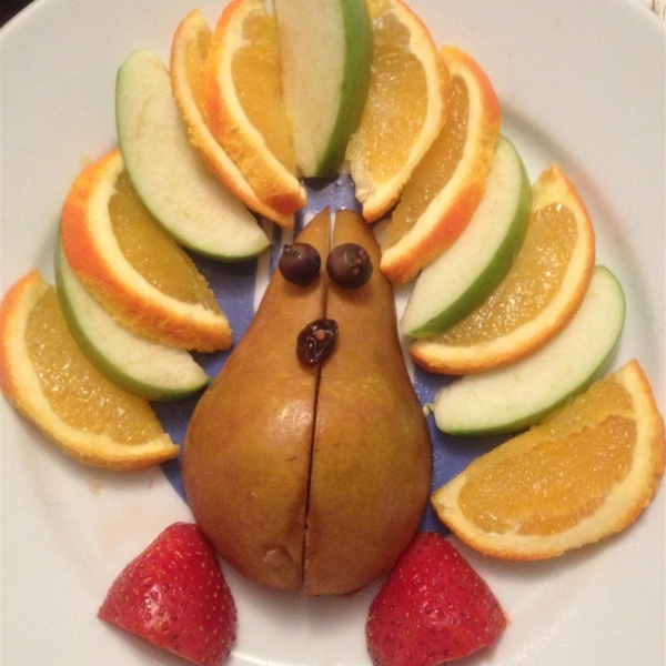 Sheri's Fun Fruit Turkey