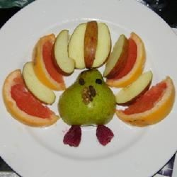 Sheri's Fun Fruit Turkey