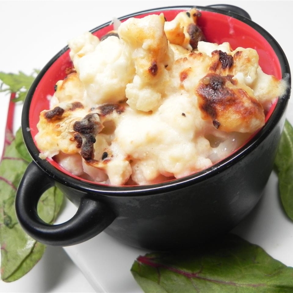 Northern Italian Cauliflower Gratin