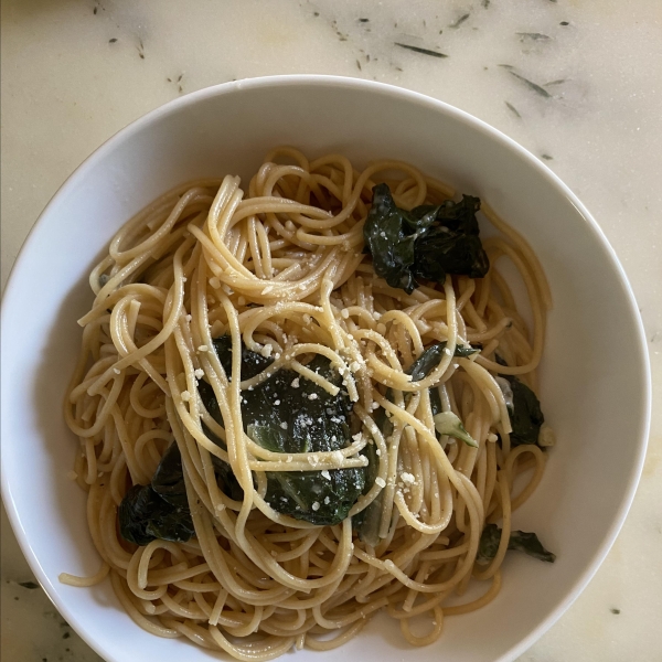 Pasta with Swiss Chard