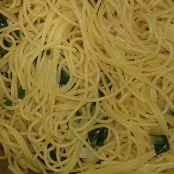 Pasta with Swiss Chard