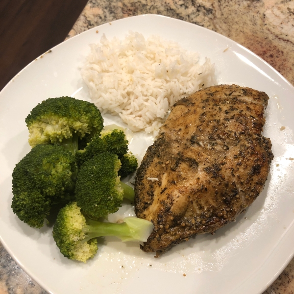 Grilled Chicken and Herbs