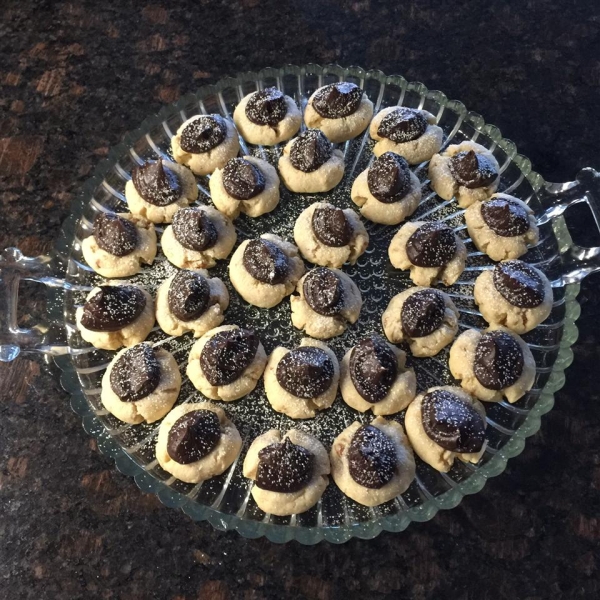 Thumbprint Shortbread Cookies