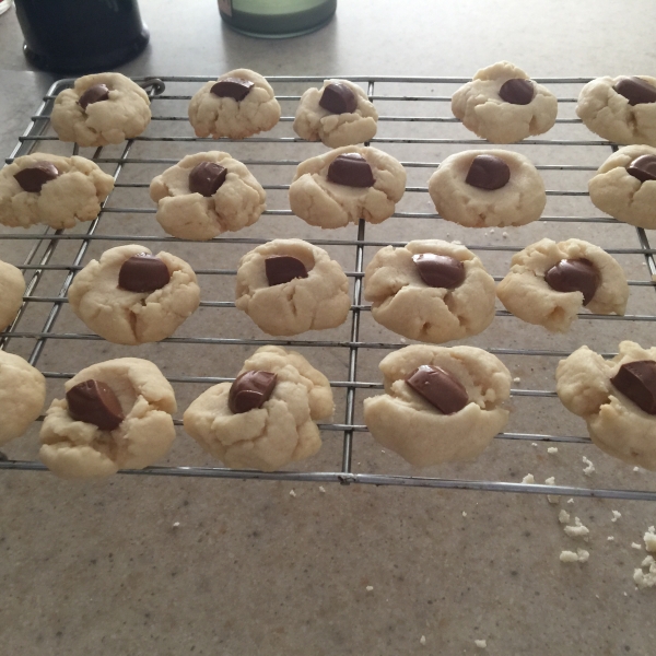 Thumbprint Shortbread Cookies