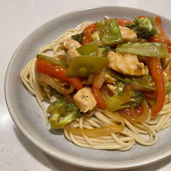 Ginger-Chicken Stir-Fry