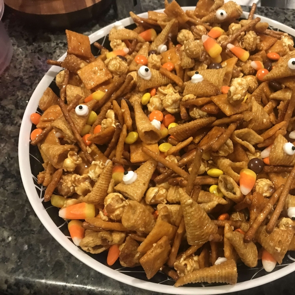 Ghoulishly Good Halloween Snack Mix