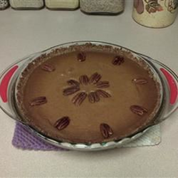 Pumpkin Tart With Pecan Crust