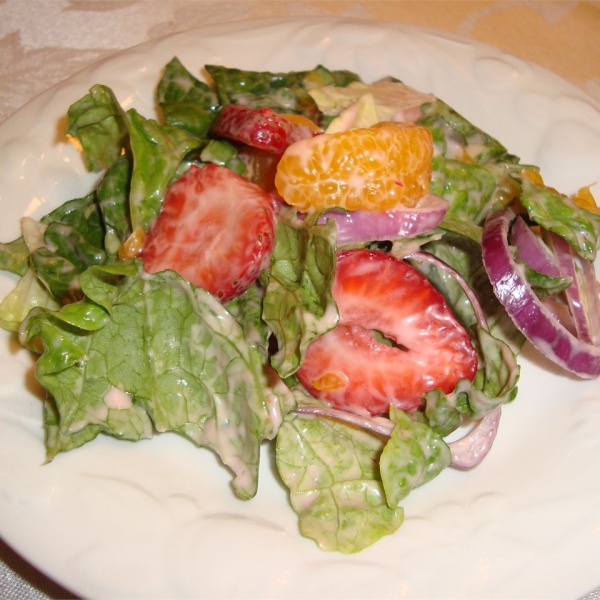 Strawberry Romaine Salad II