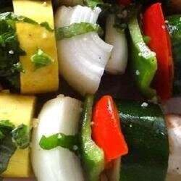 Marinated Barbequed Vegetables