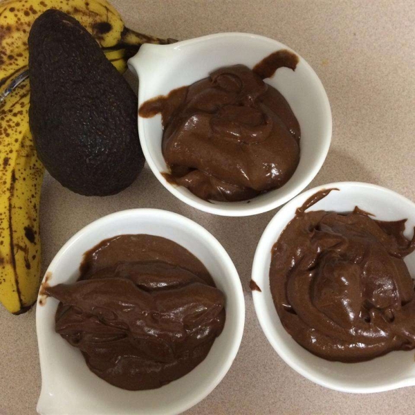 ABC Pudding - Avocado, Banana, Chocolate Delight